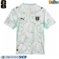 Maglie da calcio Austria Seconda Maglia Mondiali 2026  Manica Corta